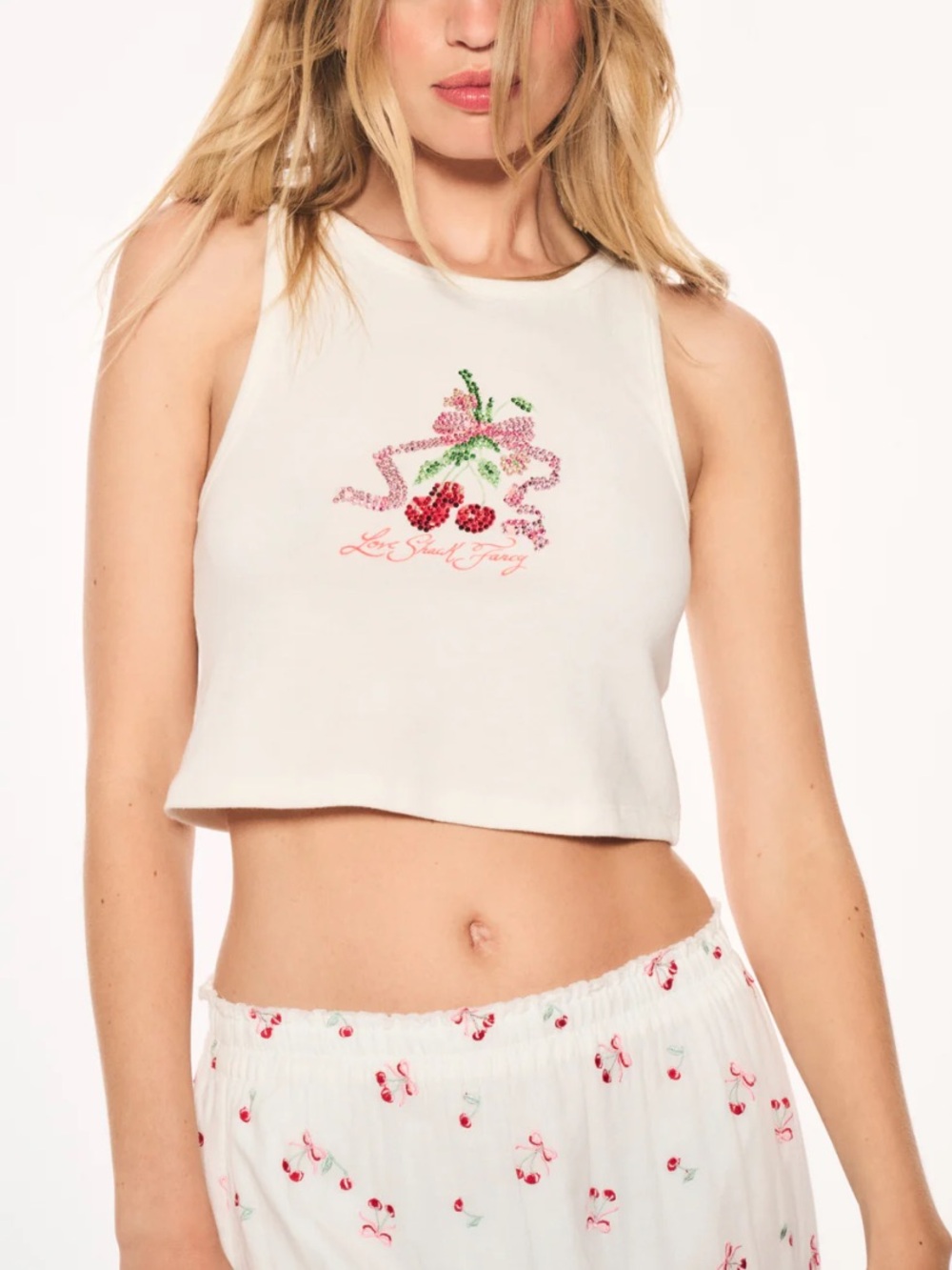 LoveShackFancy Kaleen Tank - Picture 8 of 8